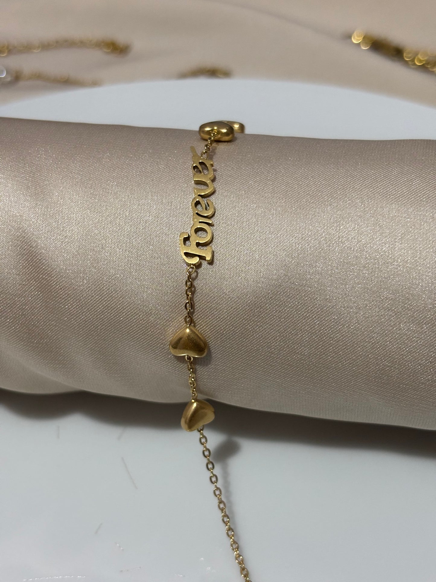 Forever hearts bracelet