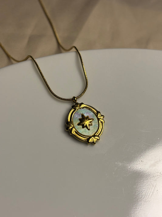 Golden Star necklace