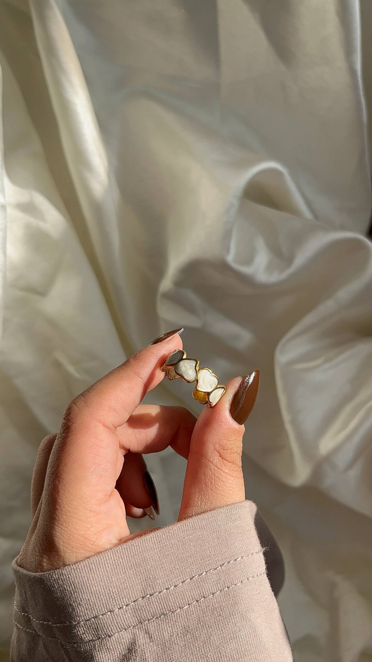 White ring