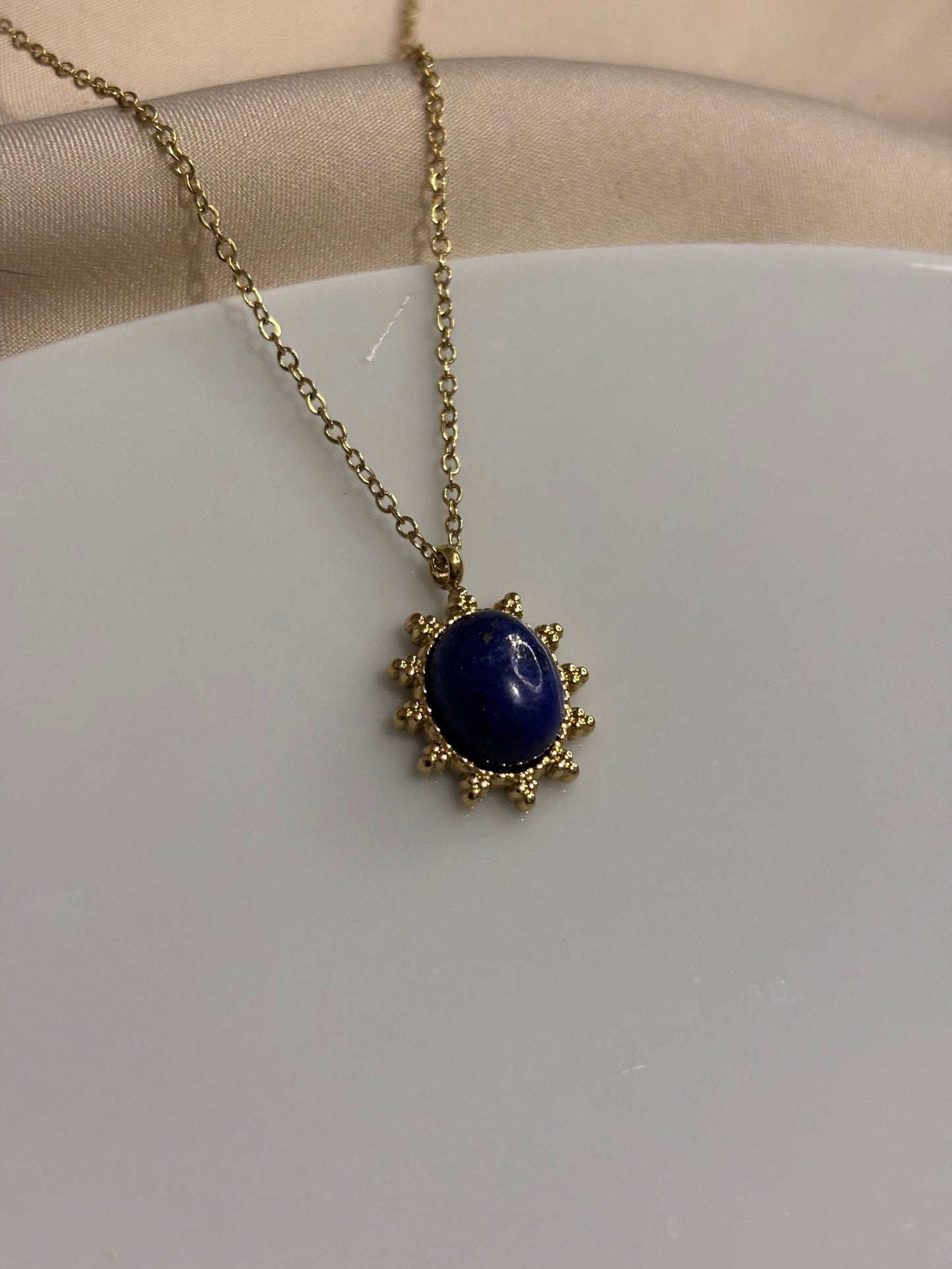 Purple Sun necklace