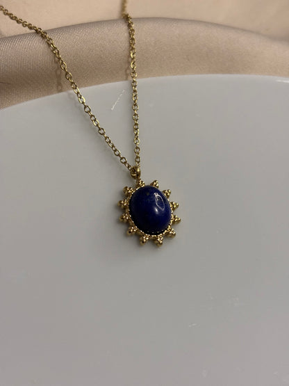 Purple Sun necklace