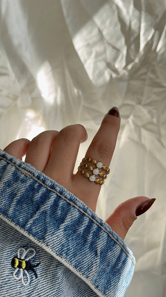 White ring