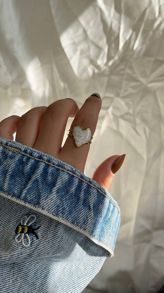 White ring