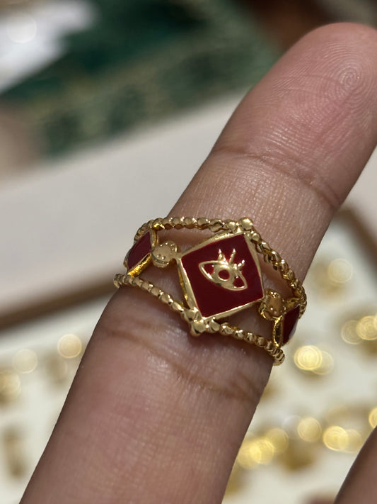 Vintage eye ring