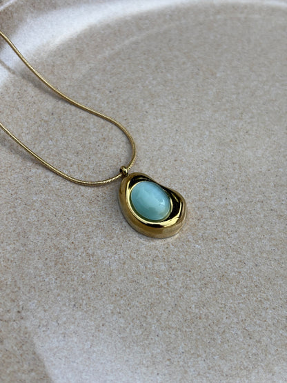Vintage sky blue Necklace