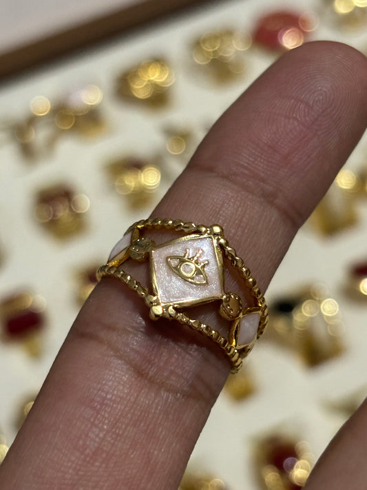 Vintage eye ring