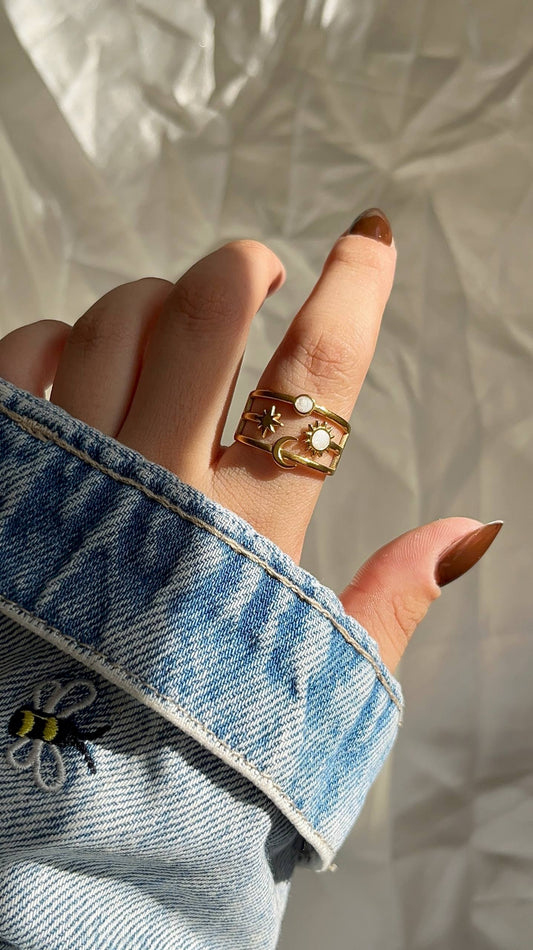 White ring