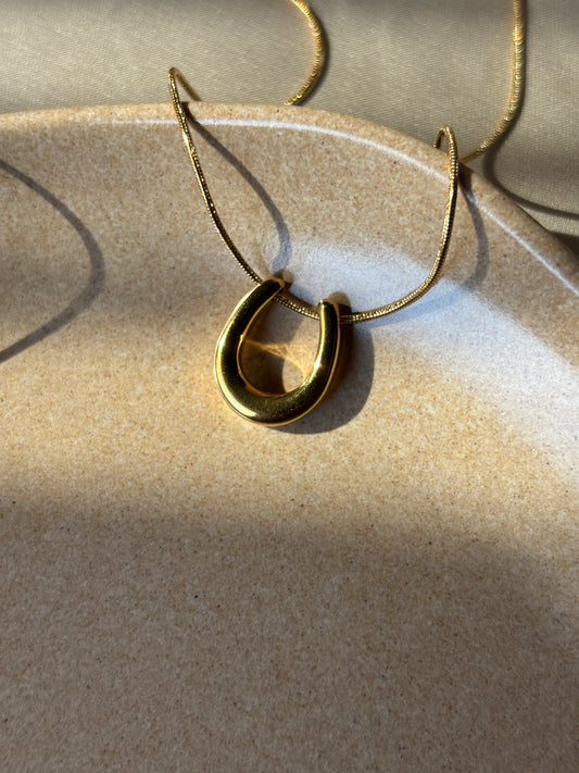 Horseshoe necklace