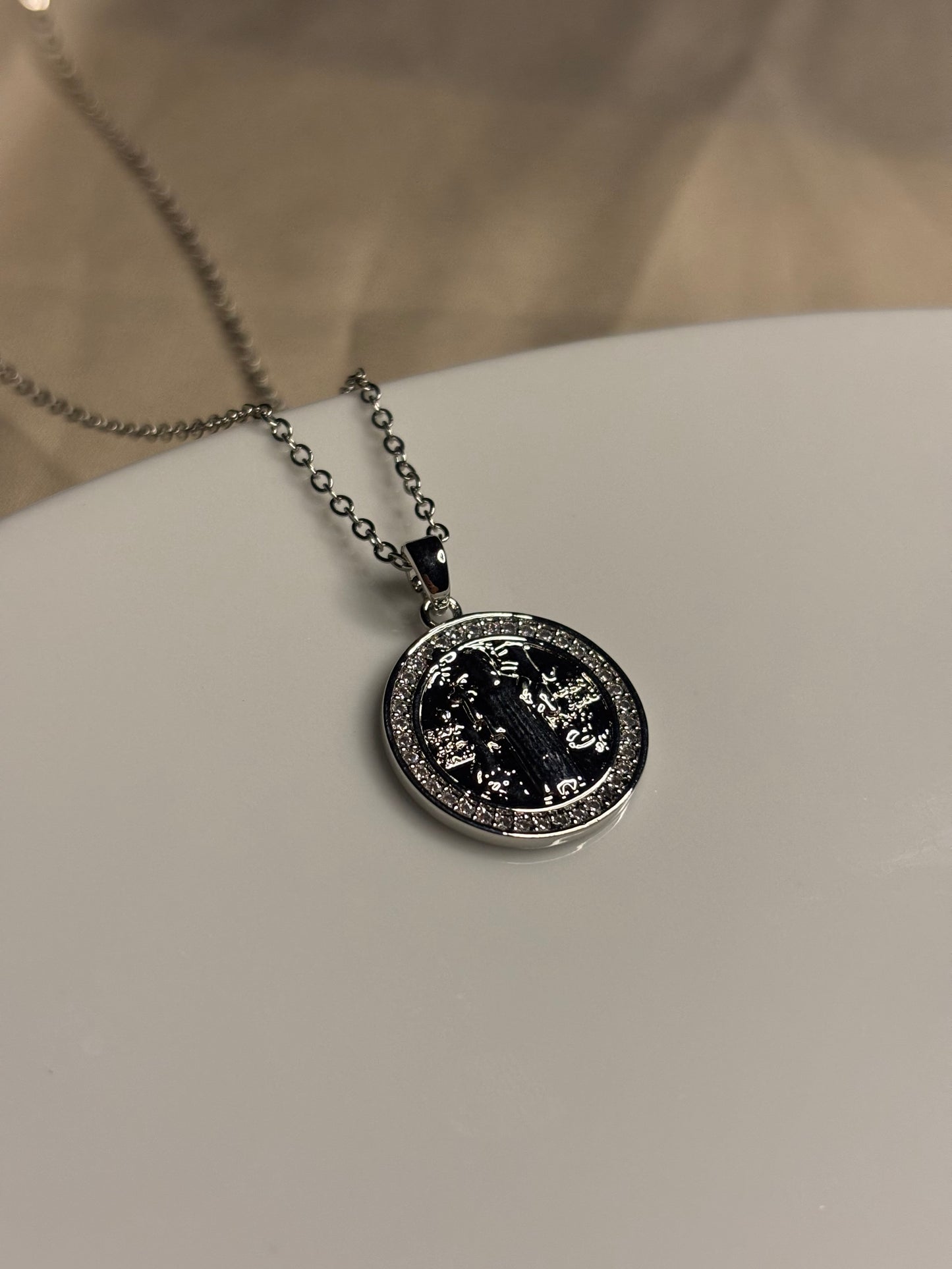 Radiant Medallion Necklace