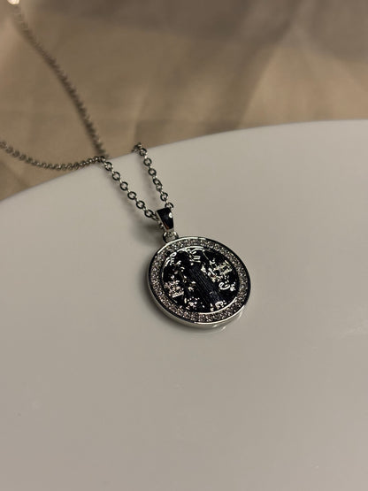 Radiant Medallion Necklace