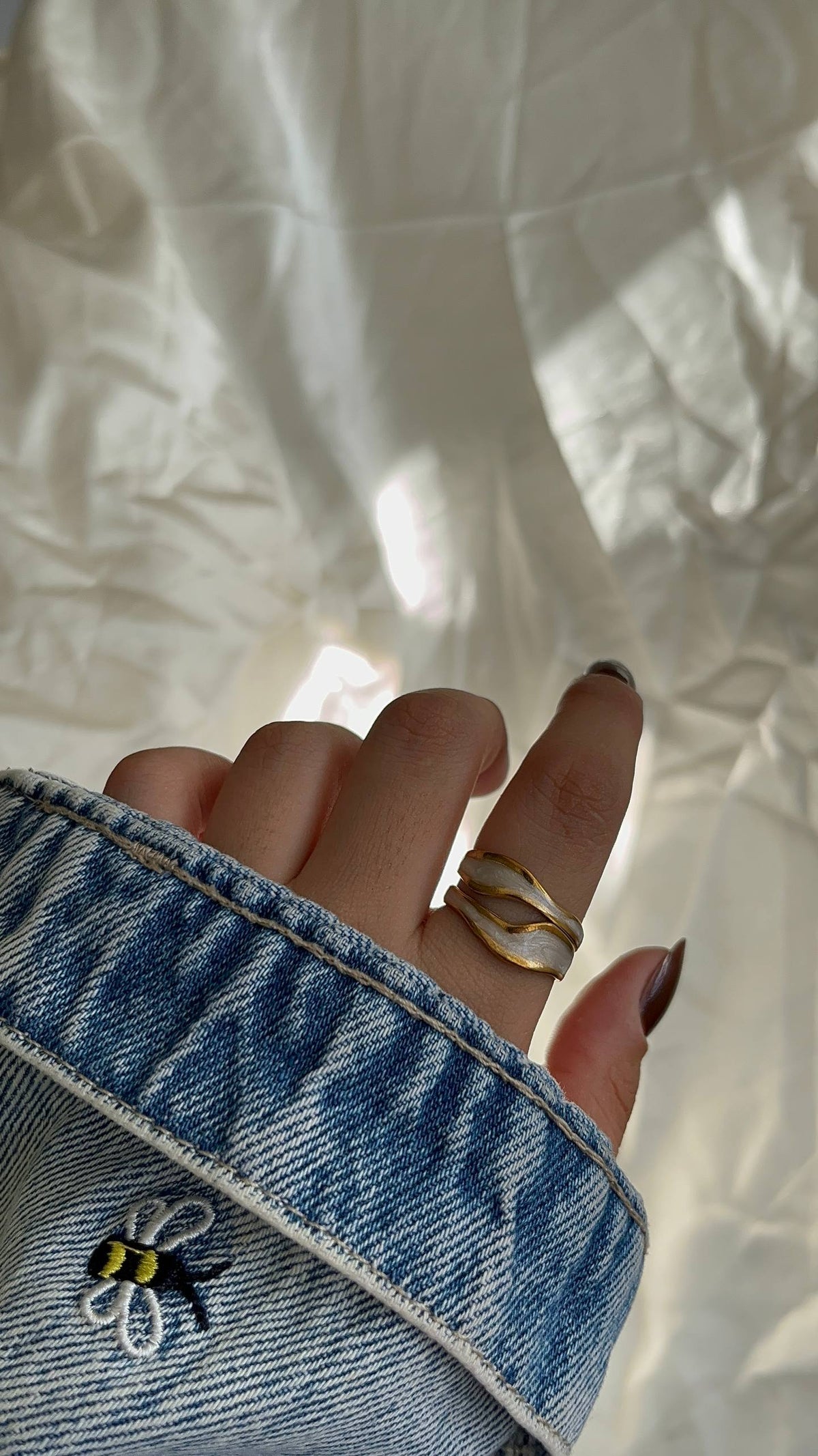White ring