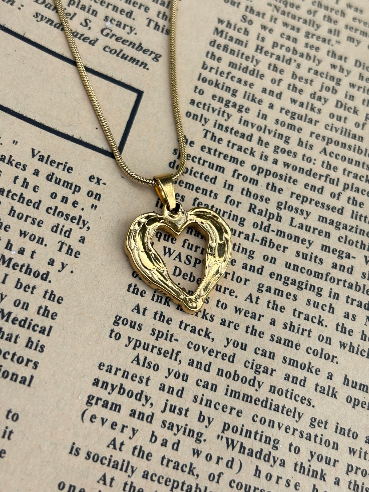 Classic heart Necklace