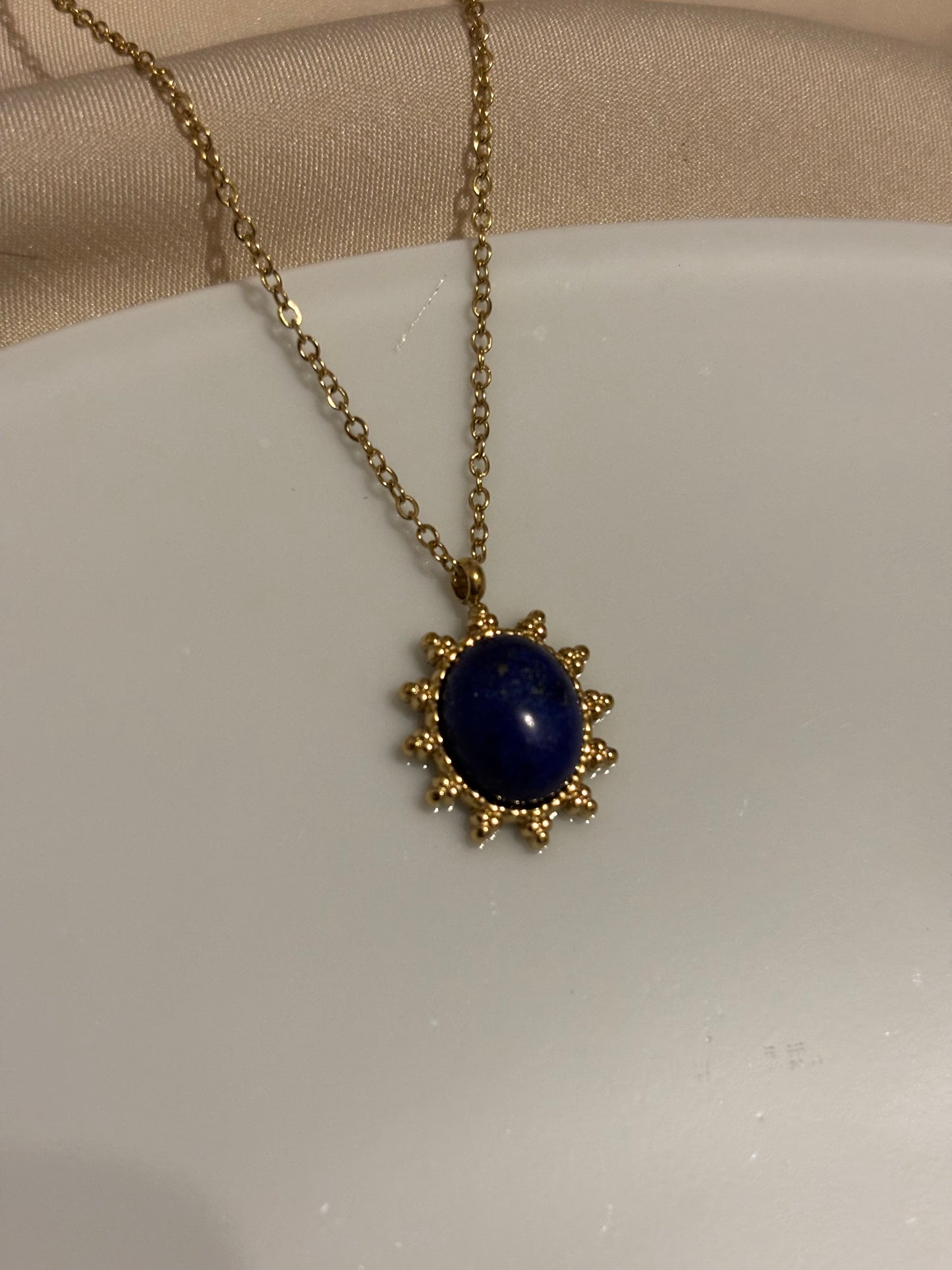 Purple Sun necklace