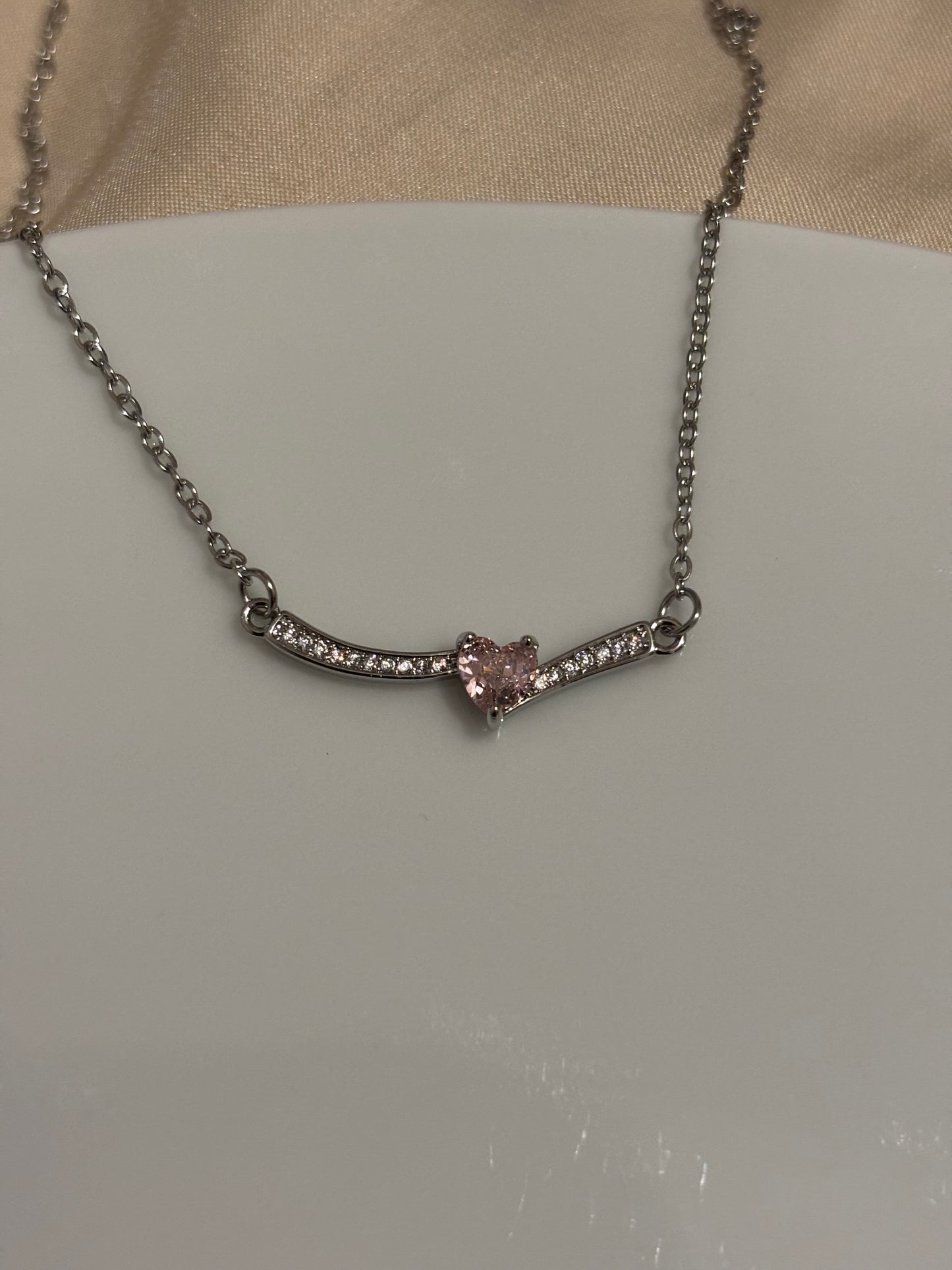 Tiny heart necklace