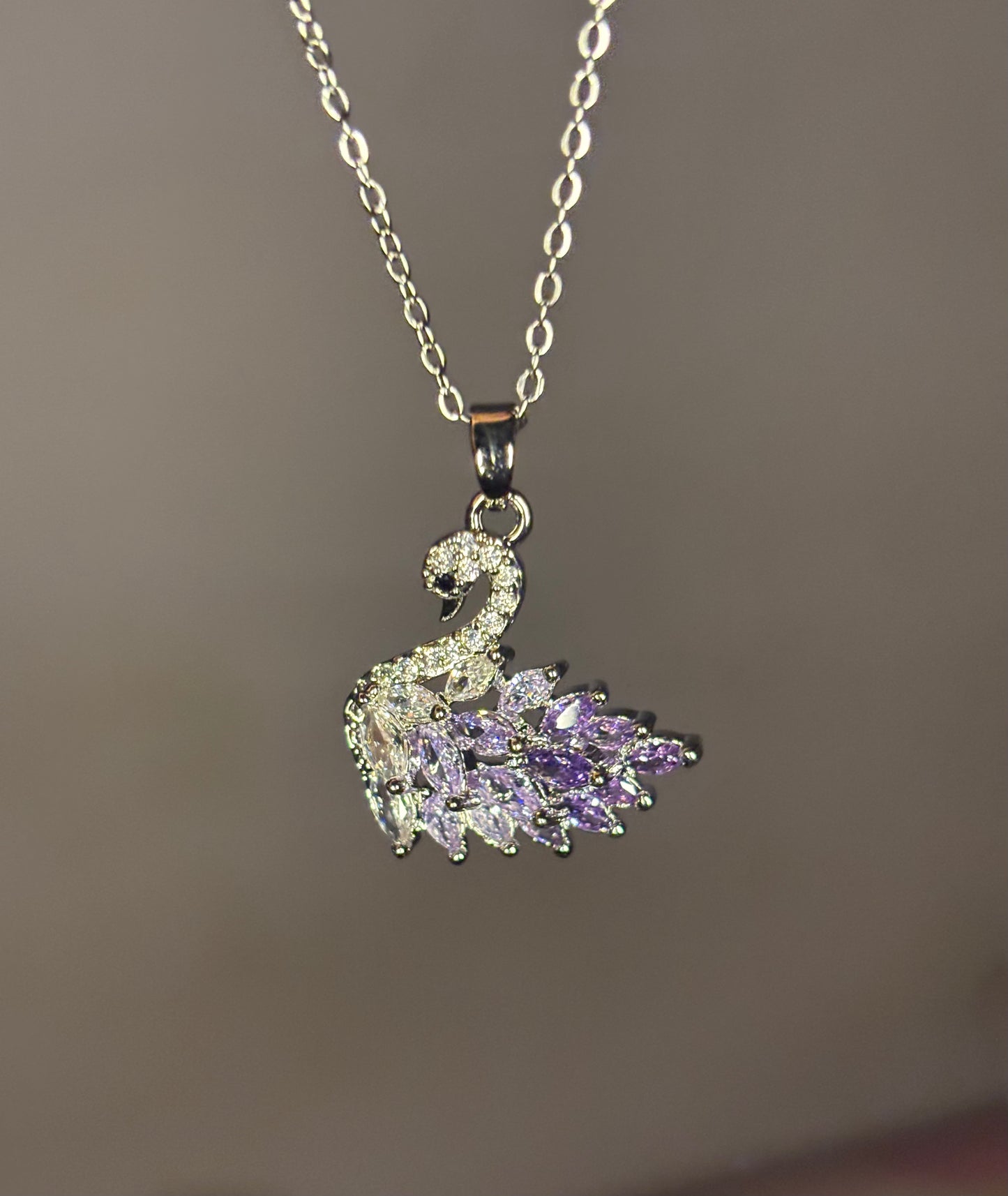 Swan necklace