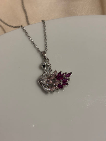 Swan necklace