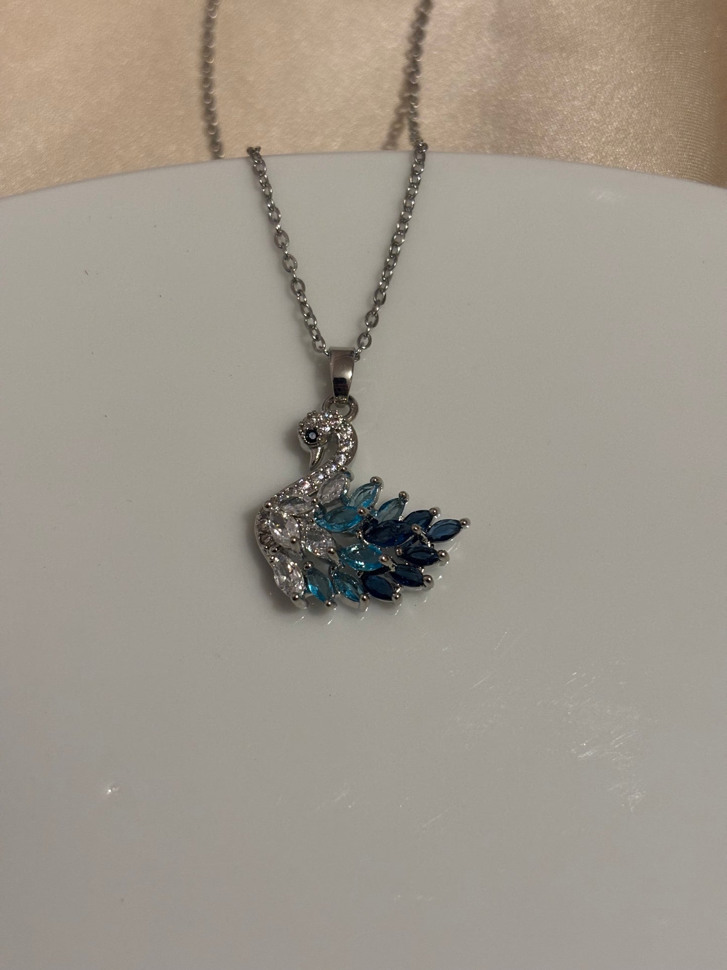 Swan necklace