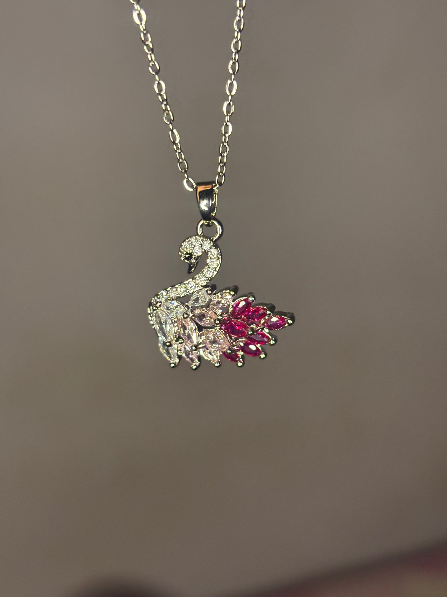 Swan necklace