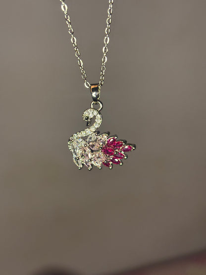 Swan necklace