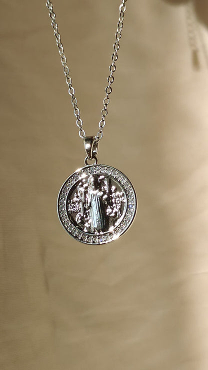 Radiant Medallion Necklace