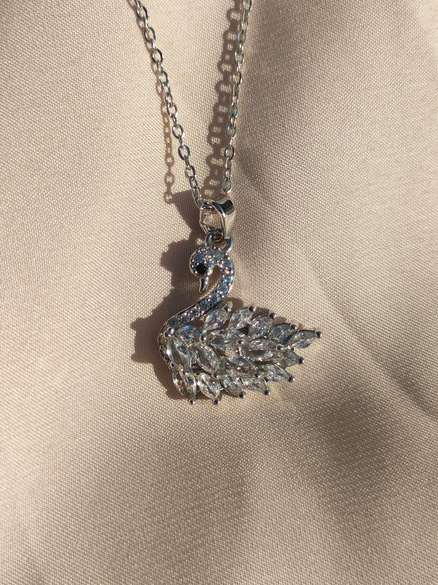 Swan necklace